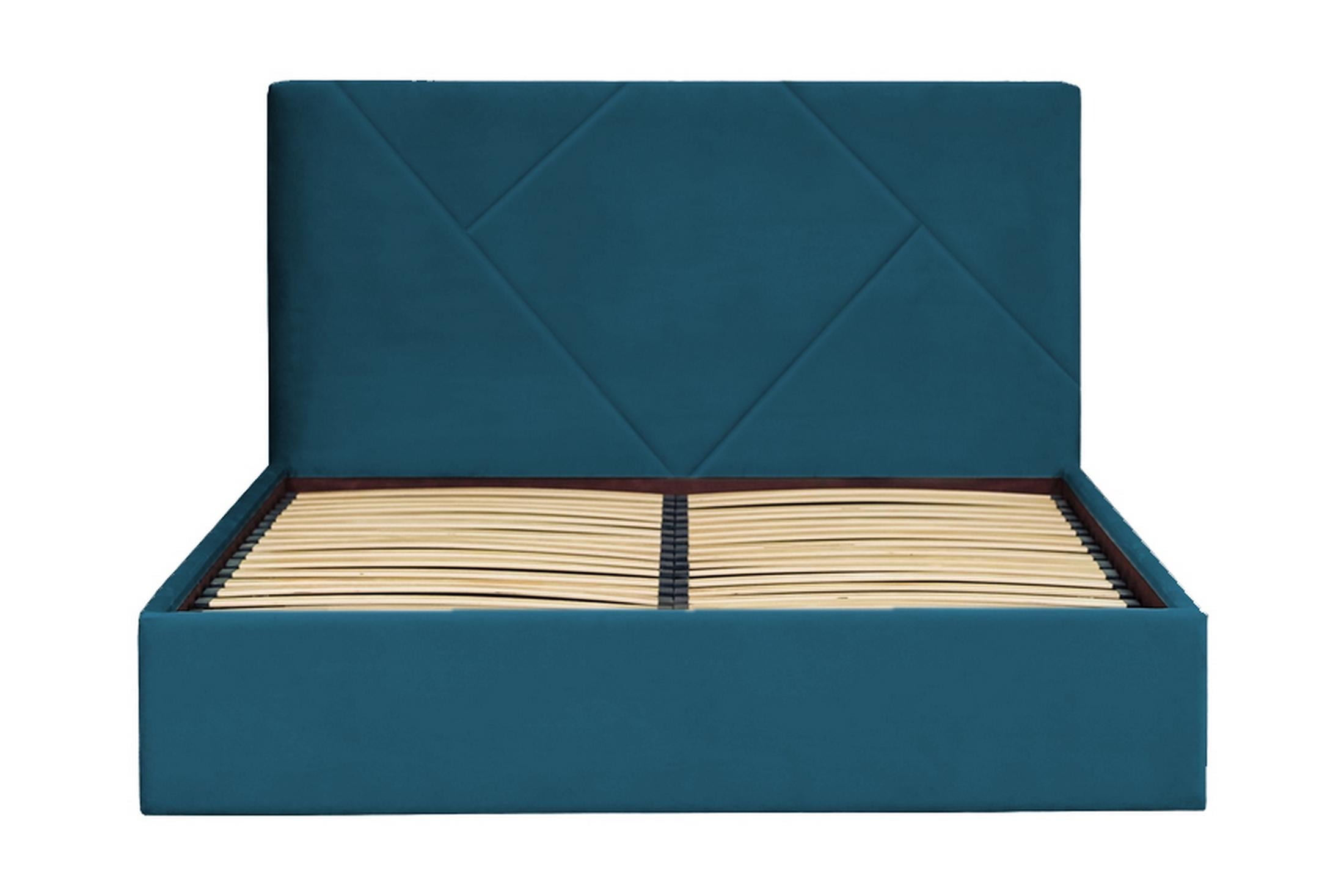 Кровать RidneTut Odissey с подъемным механизмом Holand 870 140х200 см Голубой (334100121-870140)