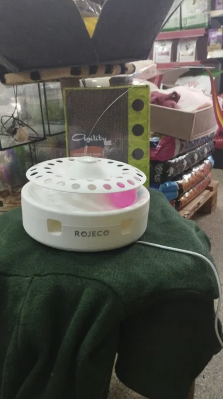 Іграшка інтерактивна ROJECO для котів 3в1 20 см - фото 5 Іграшка інтерактивна ROJECO для котів 3в1 20 см - фото 5