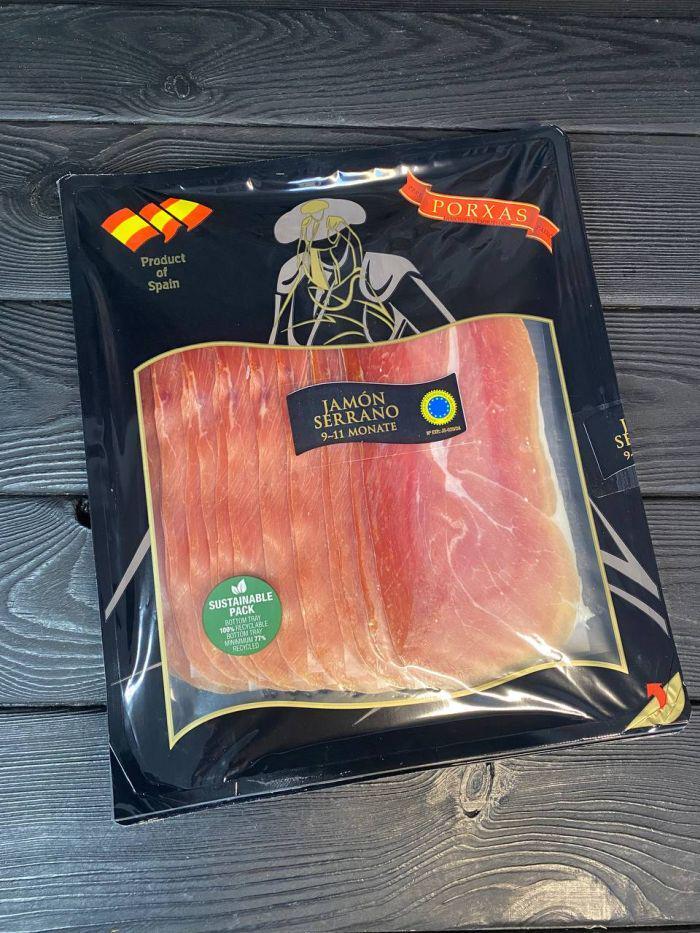 Хамон Porxas Serrano нарезка 250 г - фото 2 Хамон Porxas Serrano нарезка 250 г - фото 2