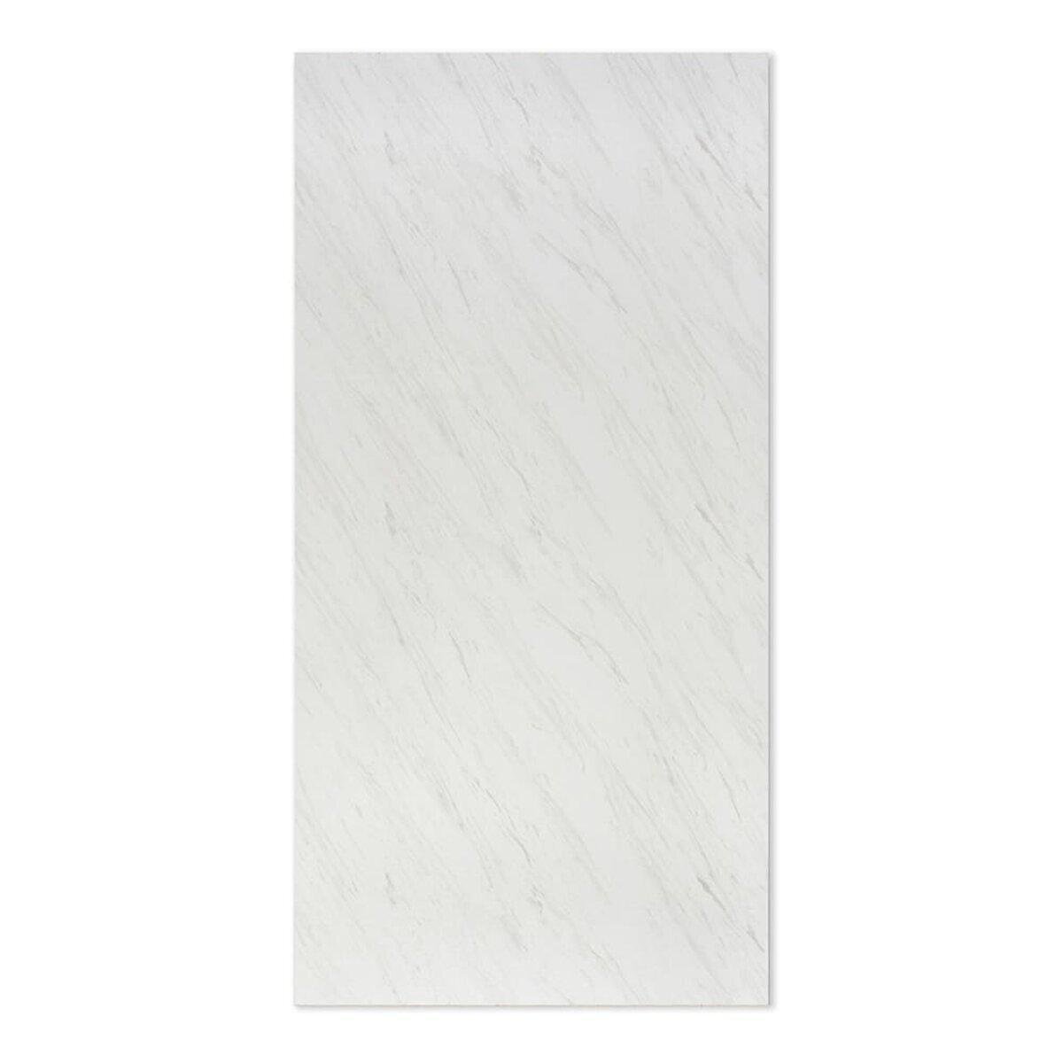 Декоративна ПВХ плита 1,22х2,44 м х 3 мм Білий мармур (SW-00001399)