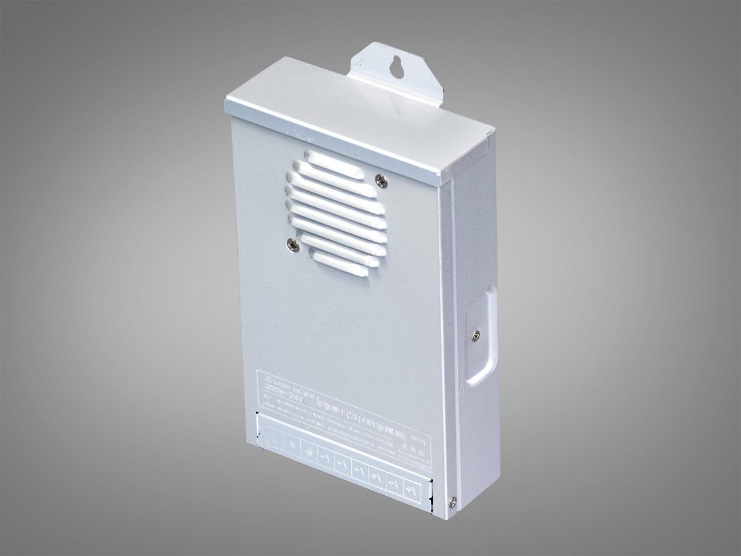 Блок питания 24 В с защитой от дождя 300 Вт 12,5А (PPF-B300w-24V) Блок питания 24 В с защитой от дождя 300 Вт 12,5А (PPF-B300w-24V)