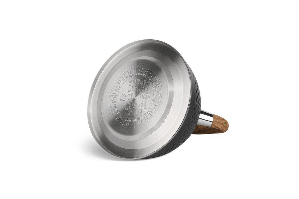 Чайник зі свистком Edenberg EB-8829 із нержавіючої сталі 3 л Чорний (57-46-EB-8829) - фото 2