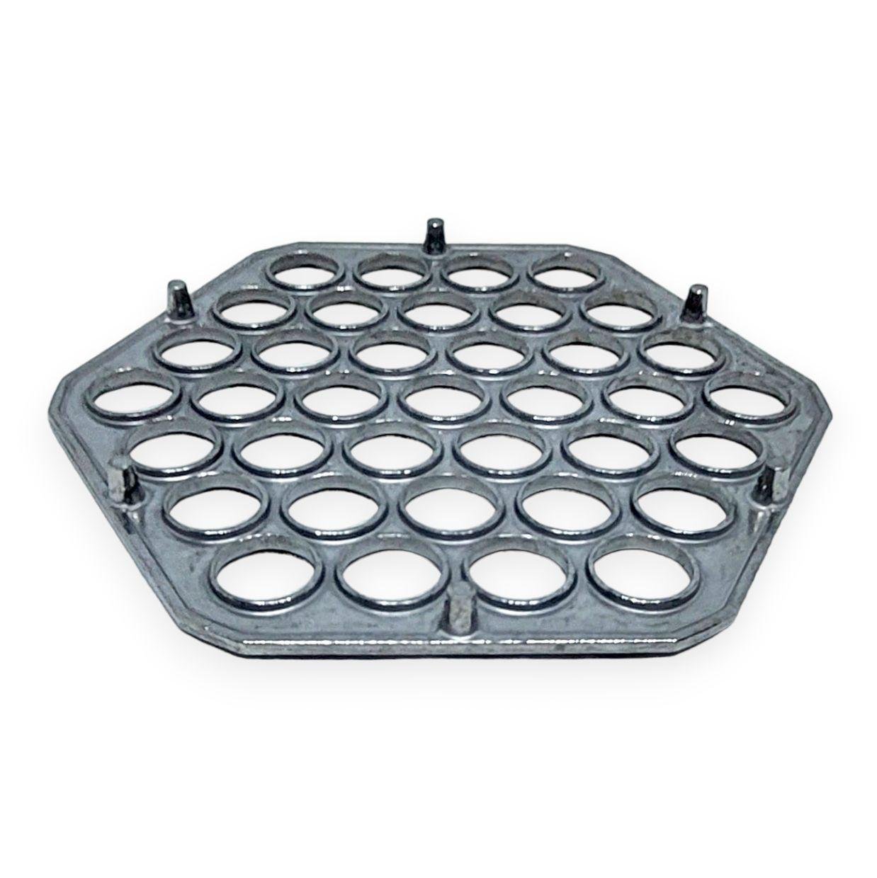 Форма для пельменей RS-118 на 37 отверстий шестигранная алюминиевая (7) - фото 2