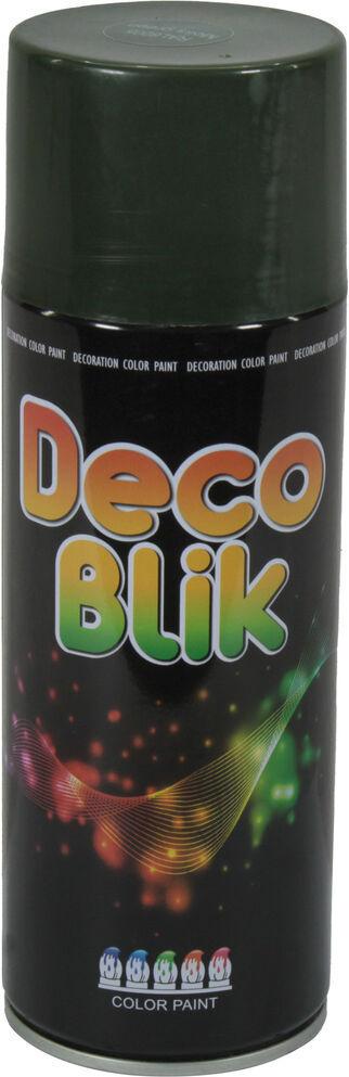 Краска-спрей Deco Blik 400 мл RAL 6005 Зеленый мох