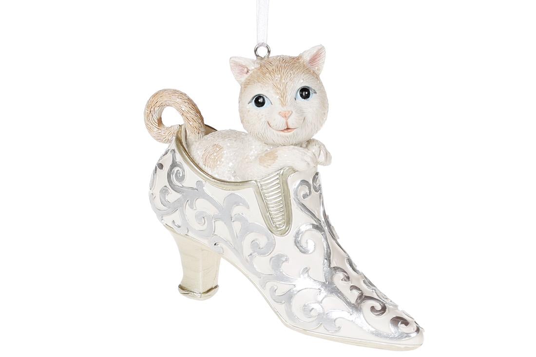 Фигурка-подвеска BonaDi Котик в туфельке (707-485)