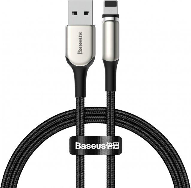 Зарядка магнітна Baseus Zinc Magnetic Cable USB for Type-C 2.0A 1 м Black (CATXC-H01)