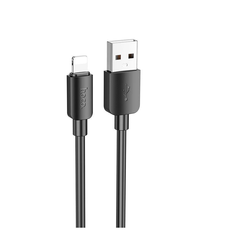 Кабель Hoco X96 USB to Lightning 1 м Black