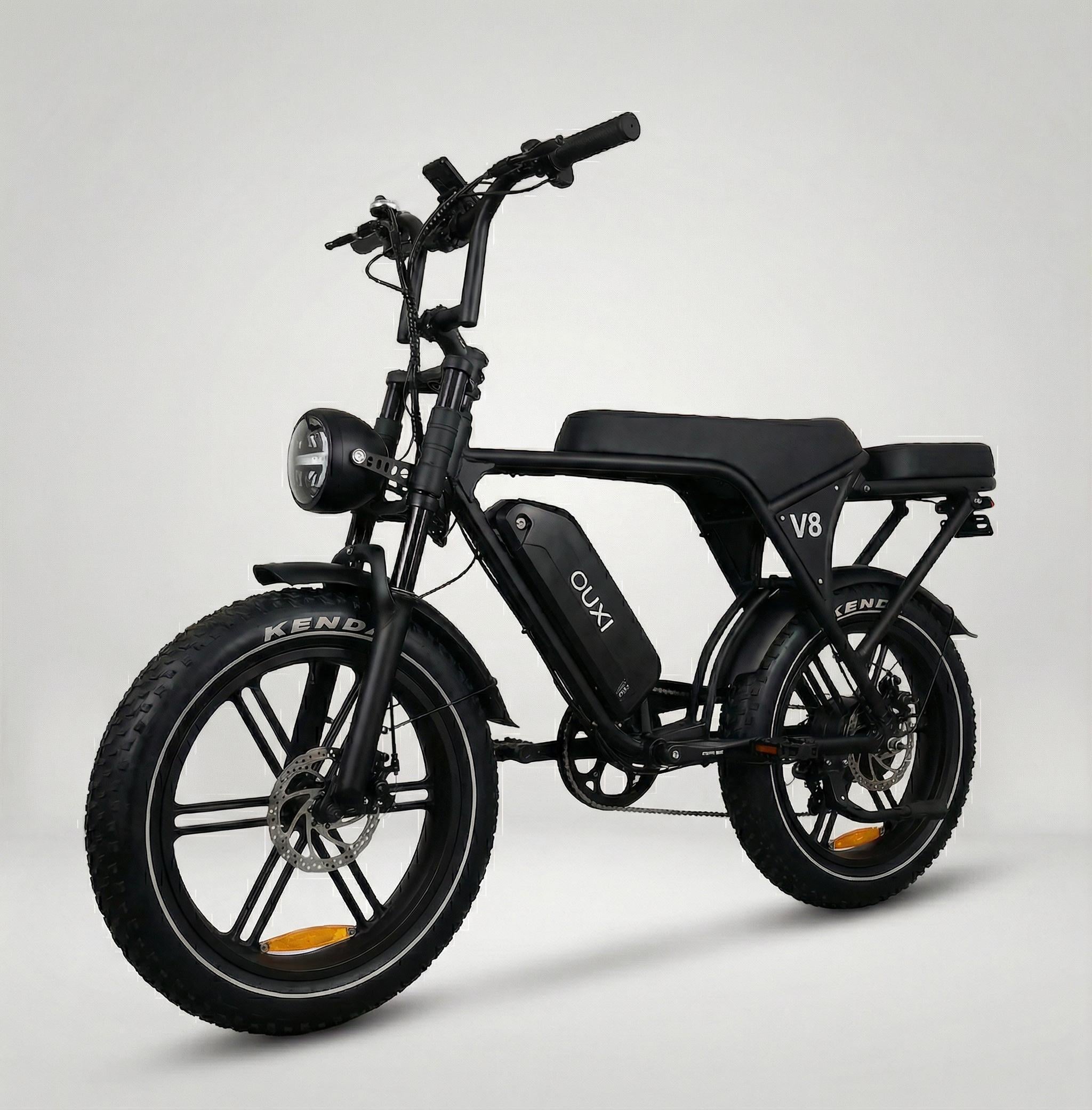 Велосипед электрический OUXI V8 MAX fatbike 1000W 48V 30 Ah Черный (73892)