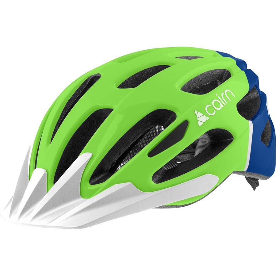 Шлем Cairn Prism XTR Jr neon green 52-55
