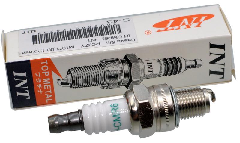 Свеча зажигания INT H-CMR6 L 55 мм M10х1 12,7 мм (заж052)