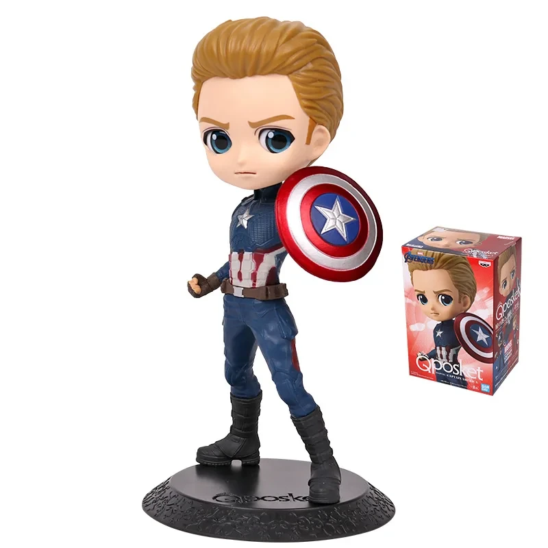 Фигурка для геймеров Q posket Avengers Captain America 14 см (QP A CA B)