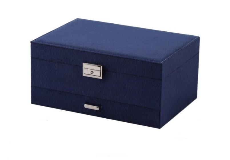 Органайзер для бижутерии и украшений 15020 11,5х17х24,5 см Синий (5002598)