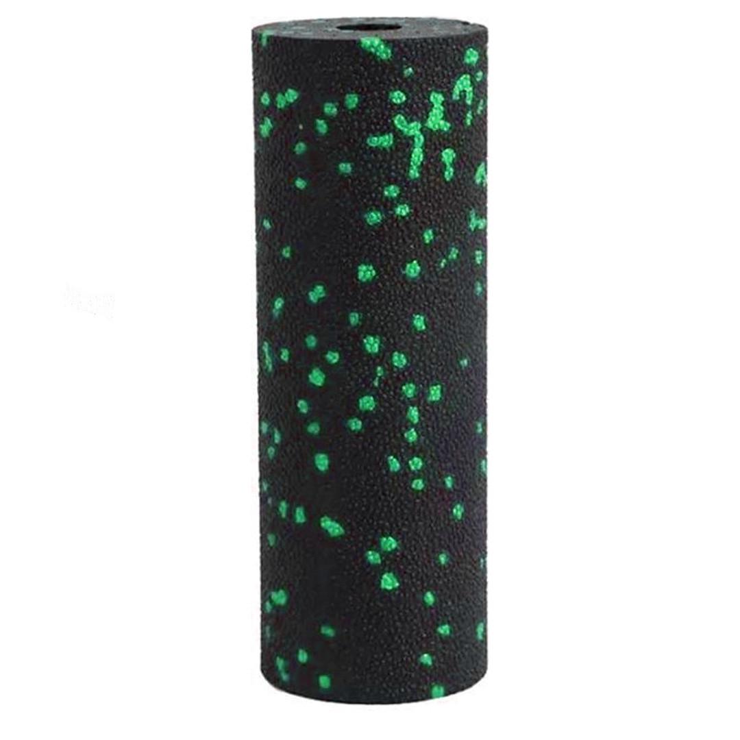 Ролик масажний гладкий PowerPlay PP-4346 Mini EPP Foam Roller 15x5,3 см Чорний/Зелений (A-013239) - фото 2