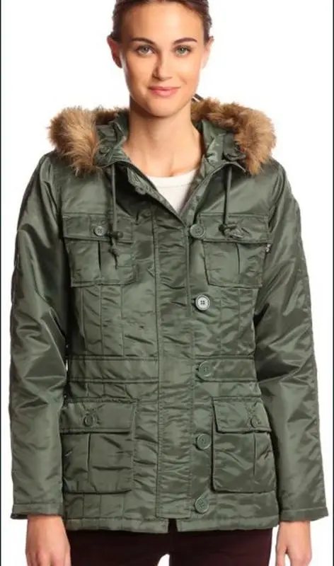 Куртка Alpha Industries Abby L Olive (WJA34030K1OL) - фото 3