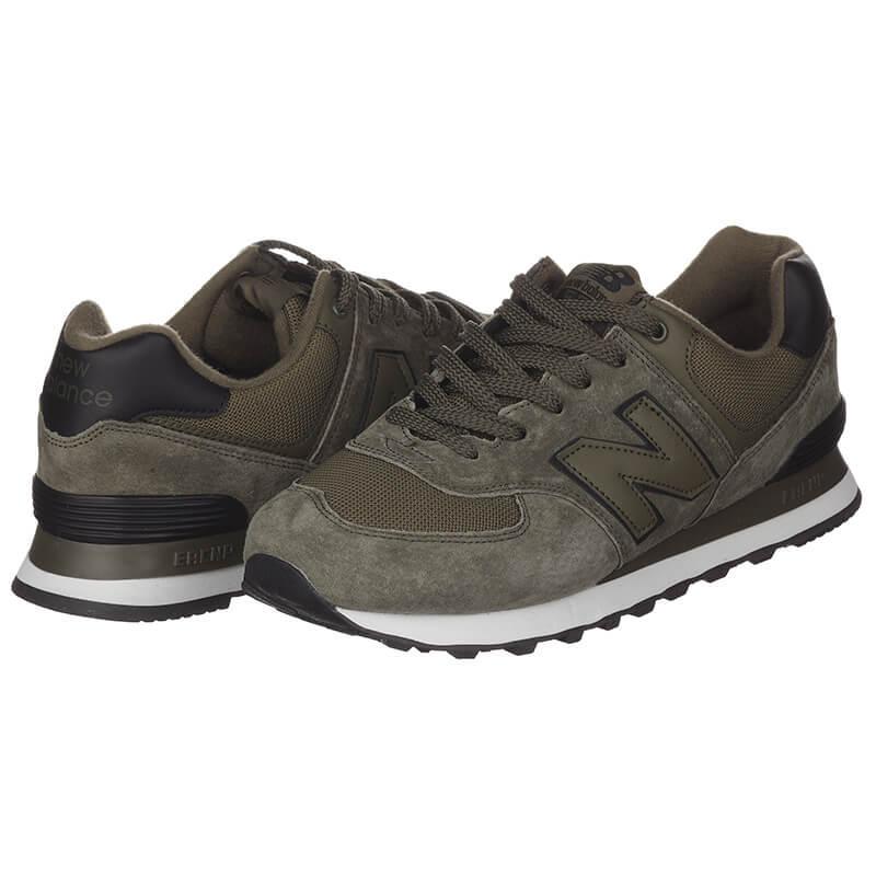 Кроссовки мужские Classica G5411-3 замш р. 45 Зеленый (03352)