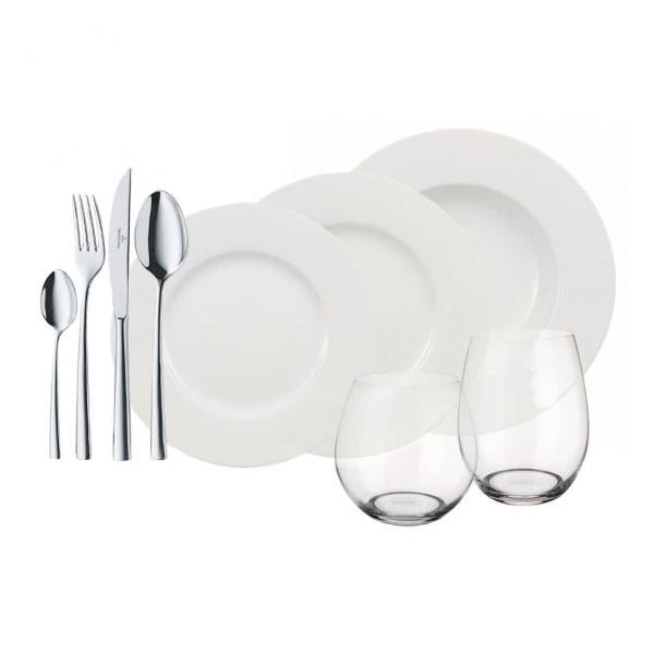 Набор столовой посуды Villeroy & Boch Wonderful World 4/36 White (1011559032)