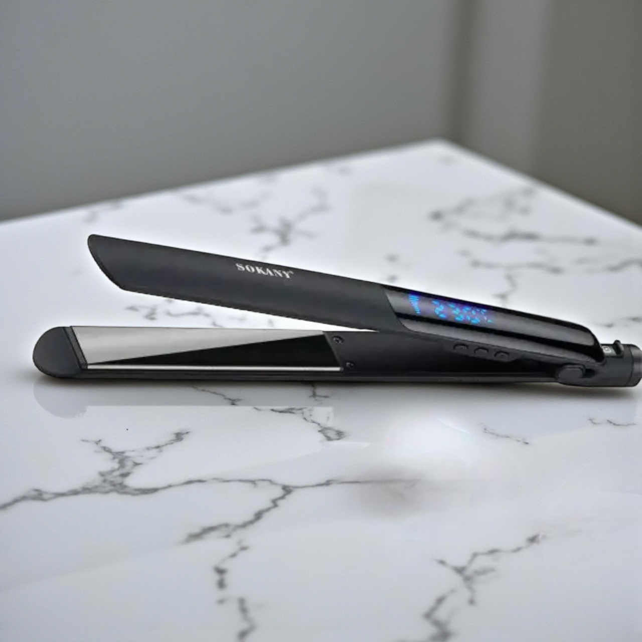 Праска для волосся Sokany SK-1916 з турмаліновим покриттям 9 режимів Чорний (SK-1916) - фото 2 Праска для волосся Sokany SK-1916 з турмаліновим покриттям 9 режимів Чорний (SK-1916) - фото 2