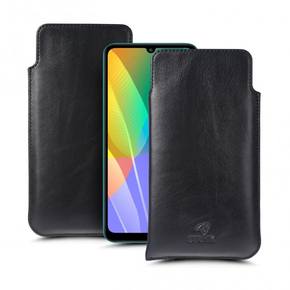 Футляр Stenk Elegance для Huawei Y6P Черный (65888)