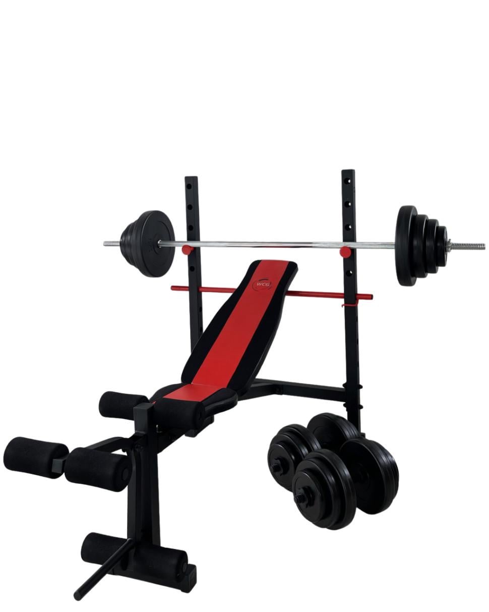 Скамейка под штангу RN-Sport WG 1000 с тренажером для ног RN-Sport WG 1000 (2522949841_rn_2)
