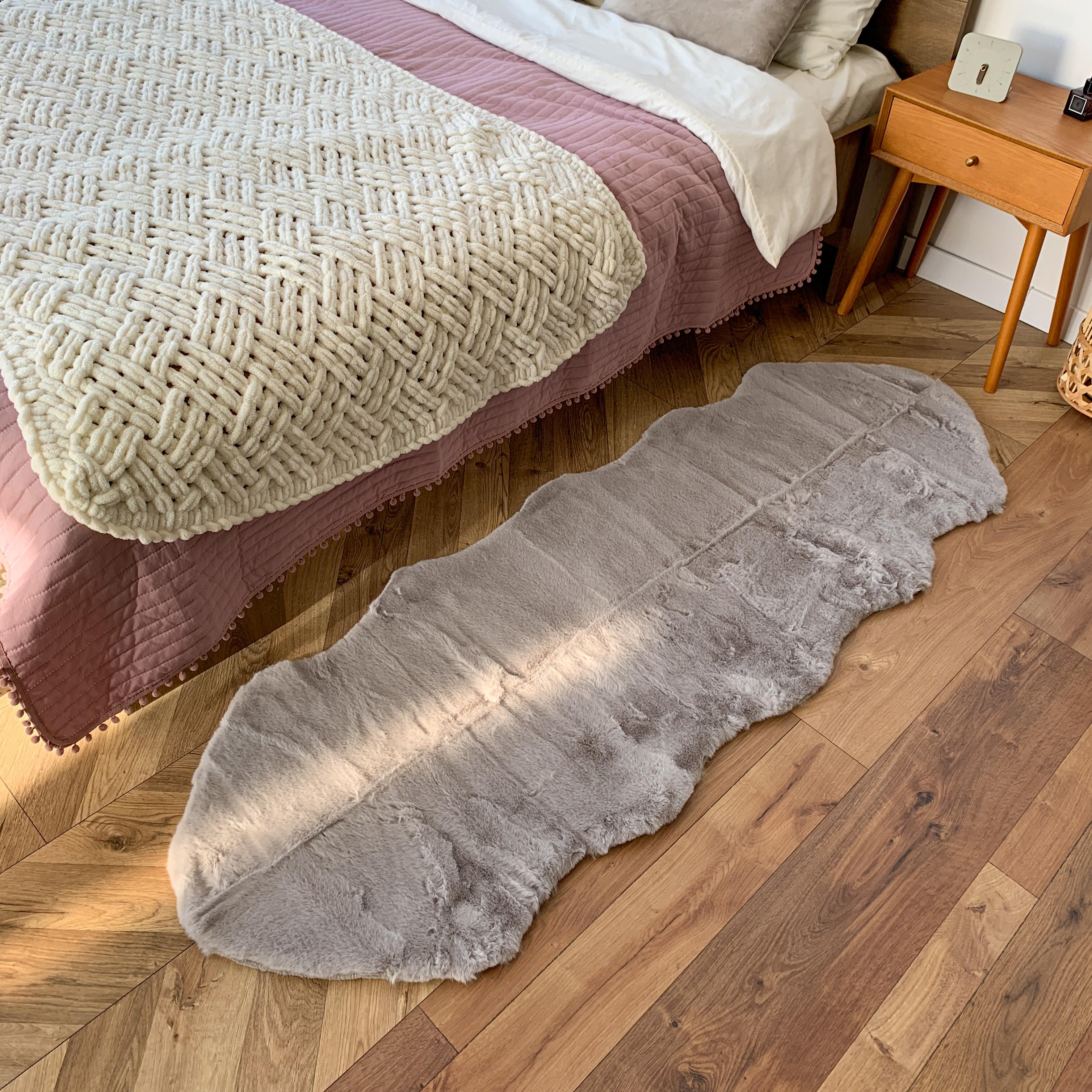 Коврик из искусственного меха кролика (56358)