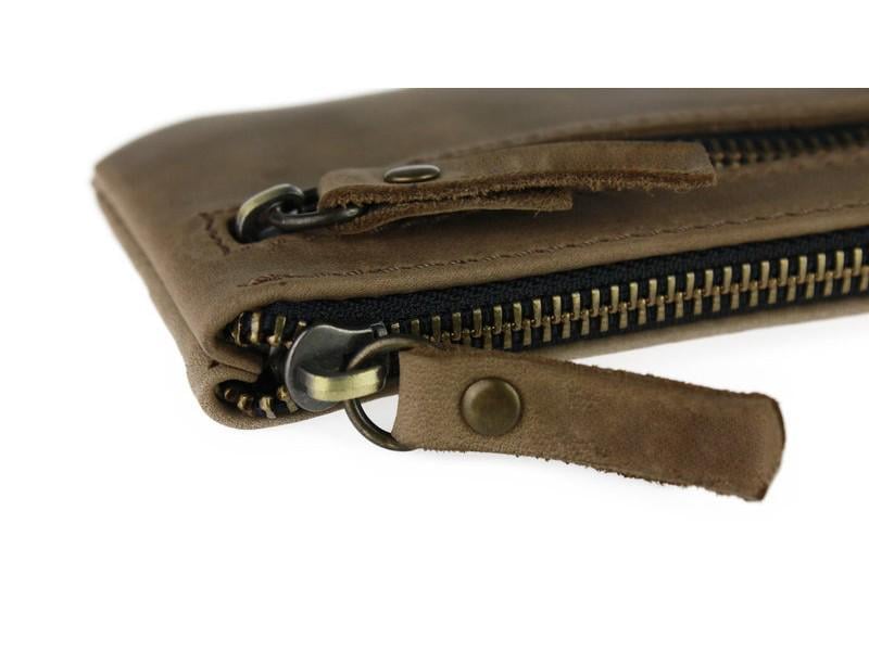 Ключница FREESKIN Type 2 кожанная 14x7x1 см Оливковый (81104) - фото 3 Ключница FREESKIN Type 2 кожанная 14x7x1 см Оливковый (81104) - фото 3