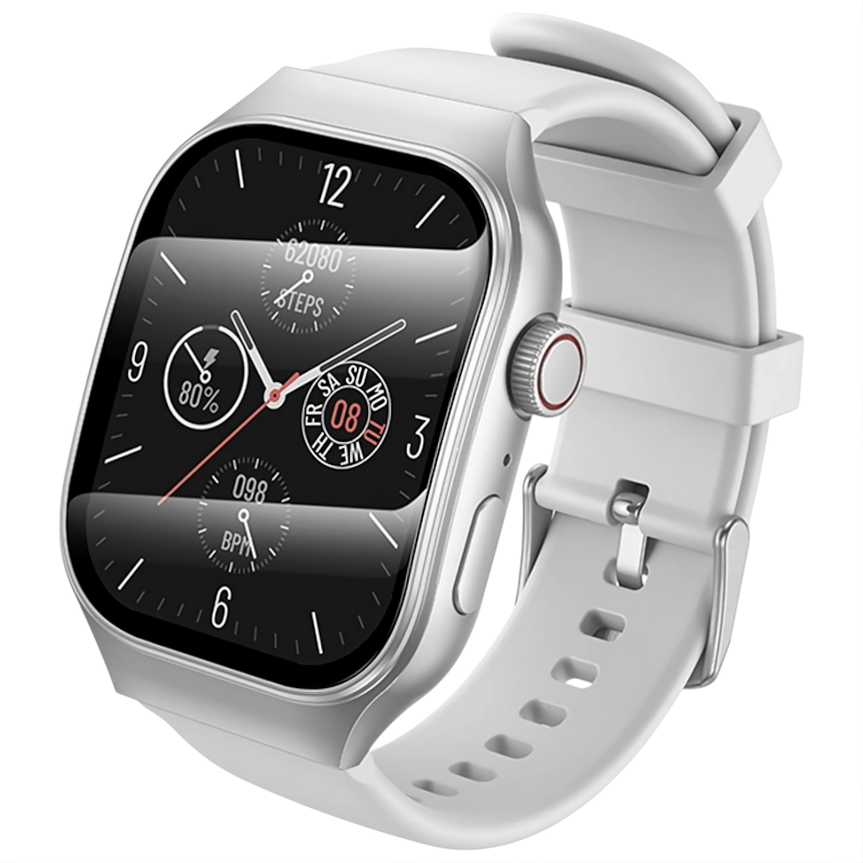 Смарт-годинник Y33 Smart sports Bluetooth 5.3 з дзвінками та TFT-дисплеєм Білий (30821358)