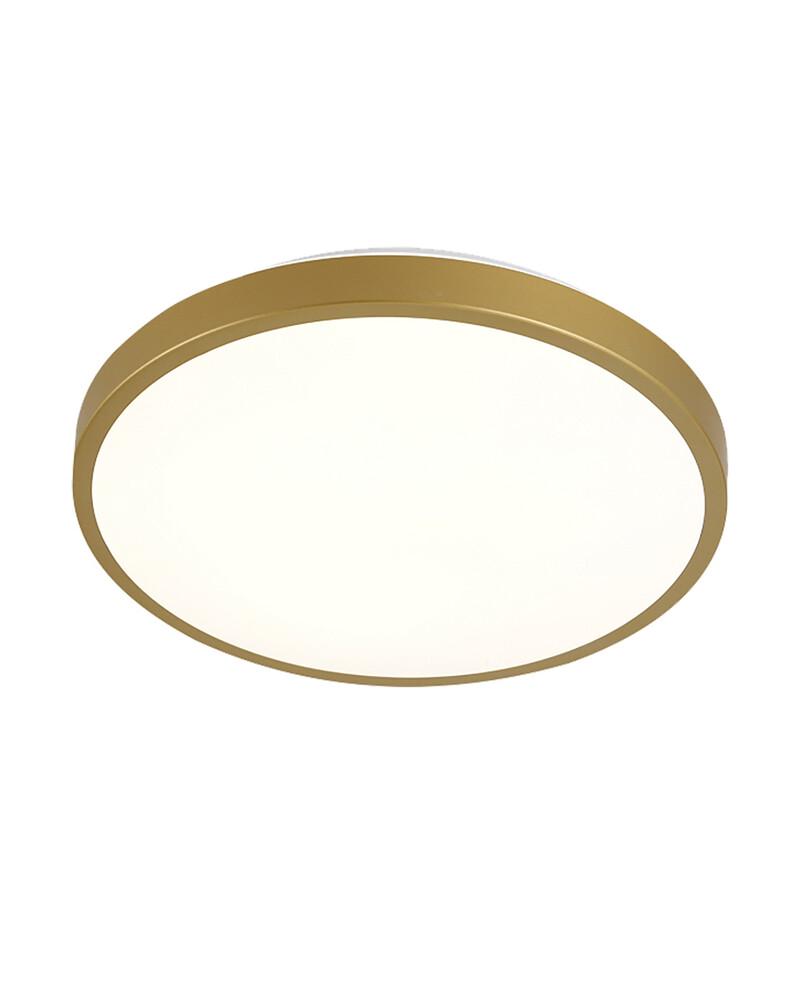 Потолочный светильник Goldlux 318008 Kern LED 1x24W 4000K 2500Lm IP20 Gold (14114370) - фото 2