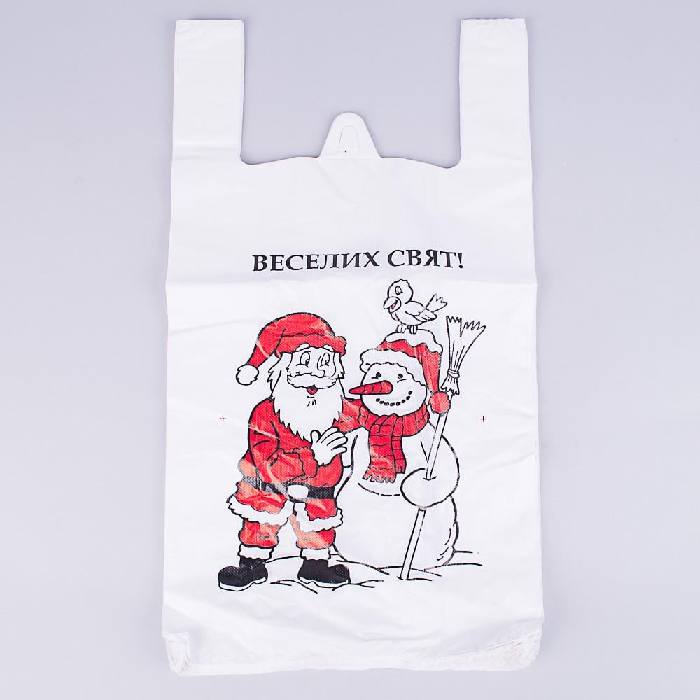 Пакеты майка 30х7,5х55 см 100 шт. (694-2)