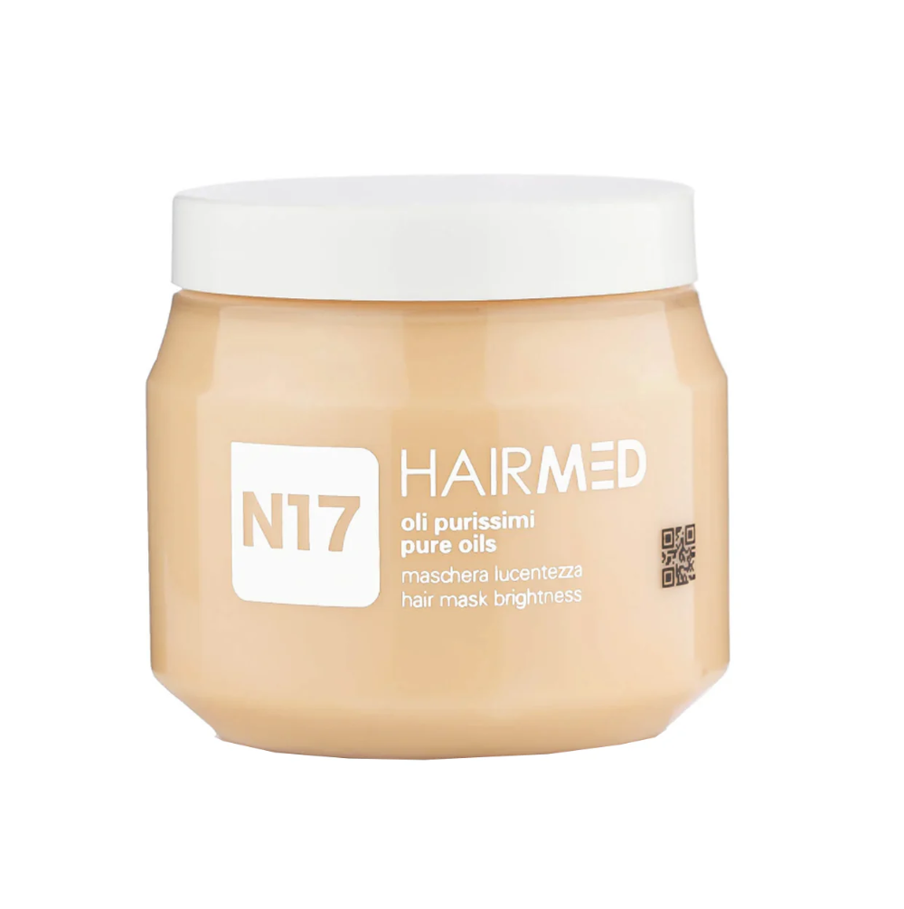 Маска з вишуканими оліями для блиску волосся HAIRMED N17 Pure Oils Hair Mask Brightness 250 мл