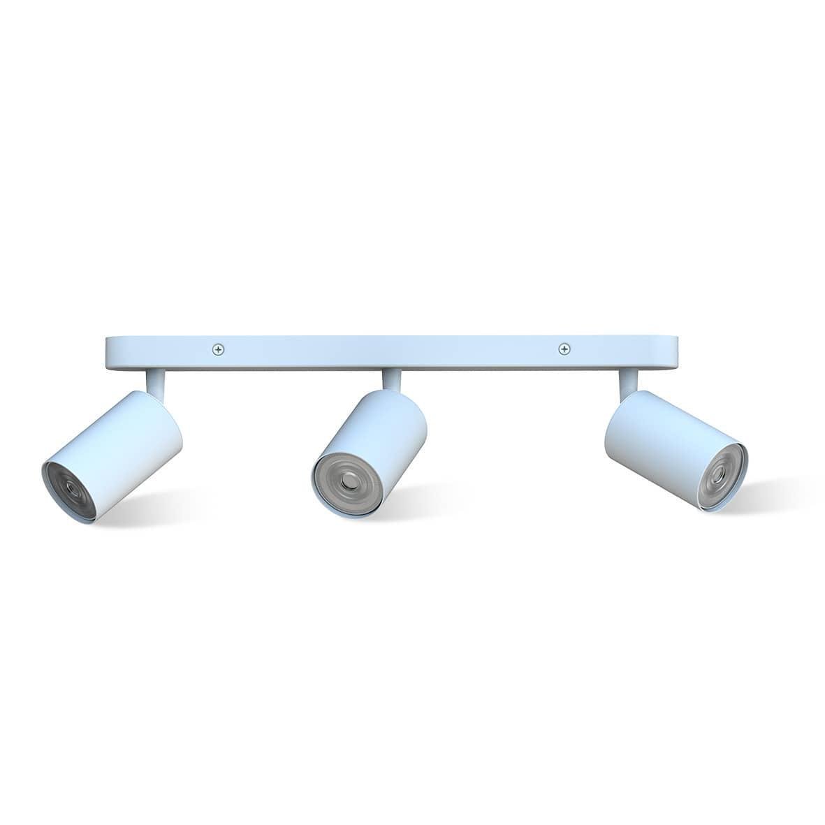 Светильник накладной поворотный Ledcoin ML314-3 под лампу Белый - фото 3