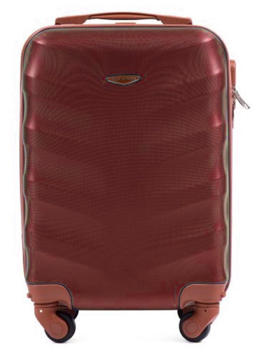 Чемодан пластиковый WINGS 402 микро Бордовый (Wp00437) - фото 2 Чемодан пластиковый WINGS 402 микро Бордовый (Wp00437) - фото 2