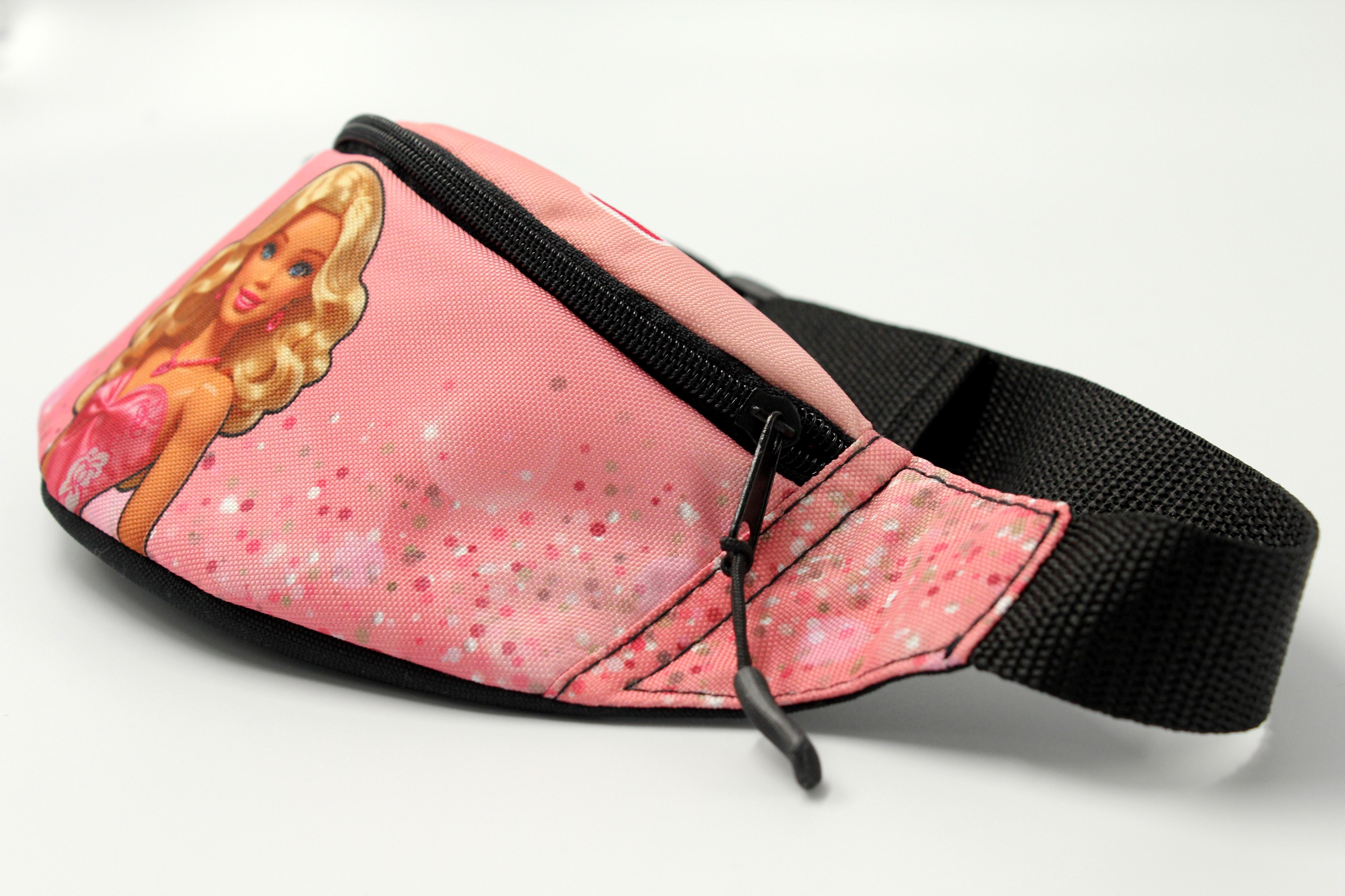 Бананка для дівчинки з регулюючим ремінцем 4-8 років Барбі Рожевий (Д-033) - фото 8