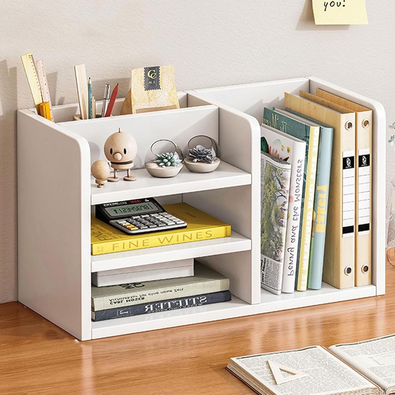 Полка книжная настольная из дерева Сариола Зефир (КПА-019920)