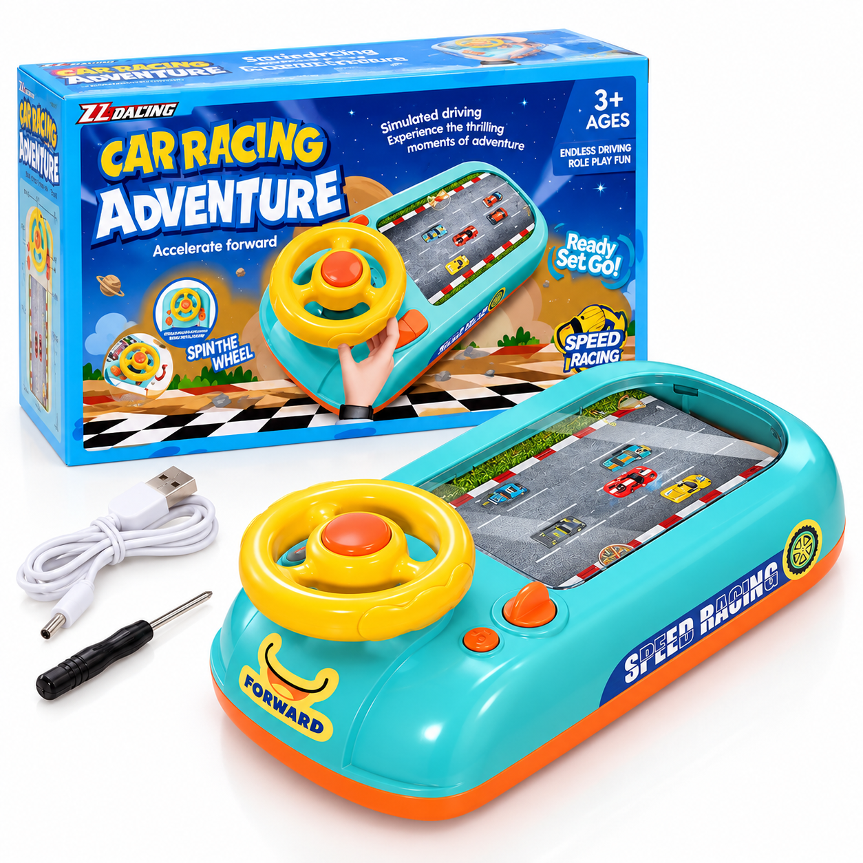 Настольная игра-симулятор вождения с игрушечными гонками (13055897) Настольная игра-симулятор вождения с игрушечными гонками (13055897)