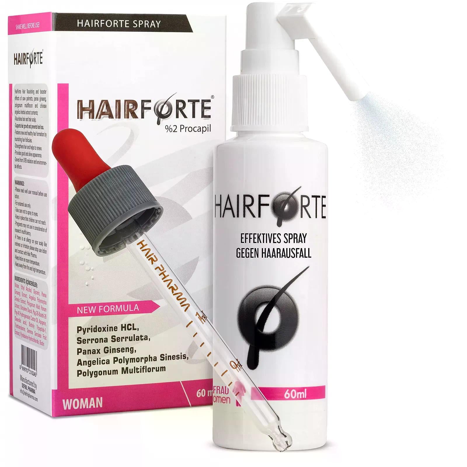 Спрей для женщин Hairforte 2% Procapil Spray 60 мл (146724919)