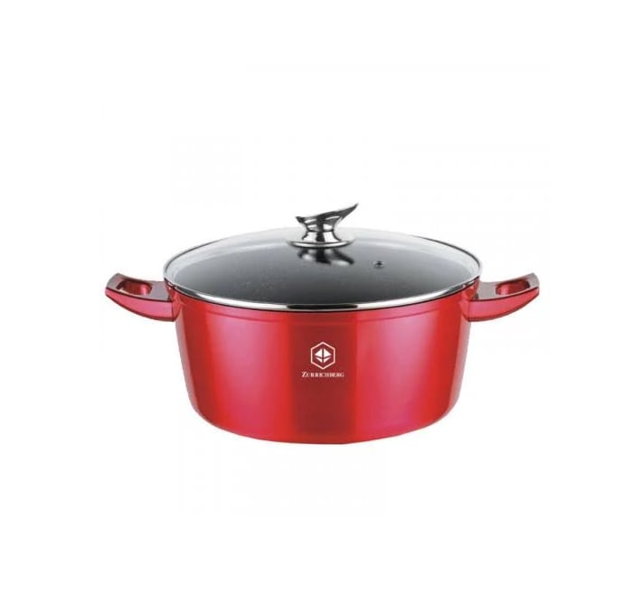 Кастрюля с крышкой Zurrichberg 3 л (ZBP-7124 Red)