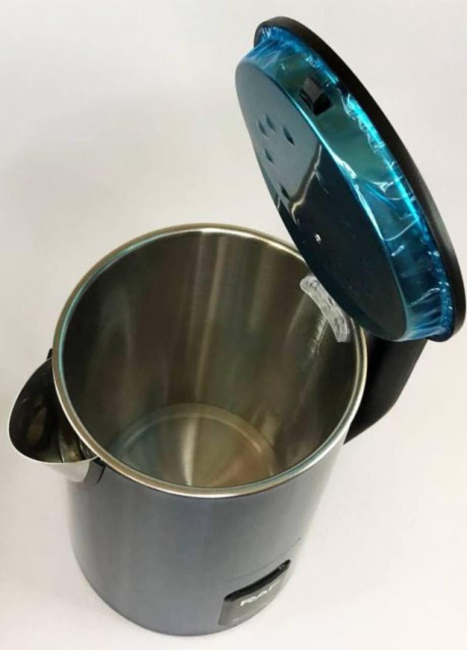 Чайник компактный электрический RAF R7881 из нержавеющей стали 2,5 л 2000 Вт Синий (7272N) - фото 3