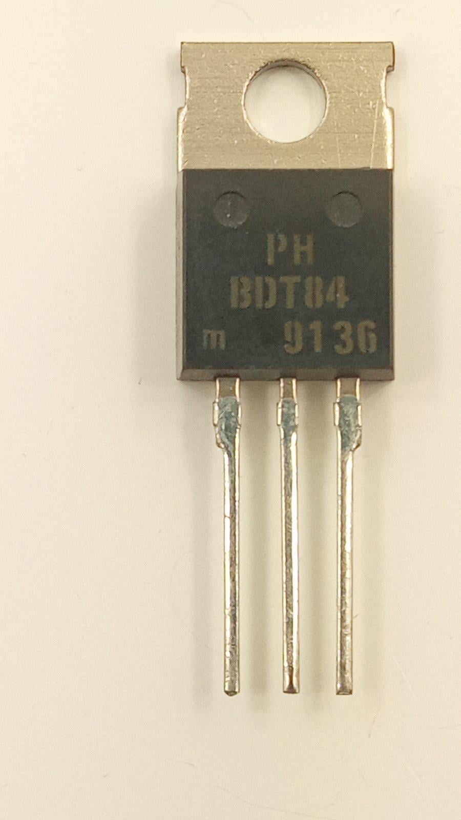 Транзистор BDT84 pnp 15A 80V TO-220 (10498)