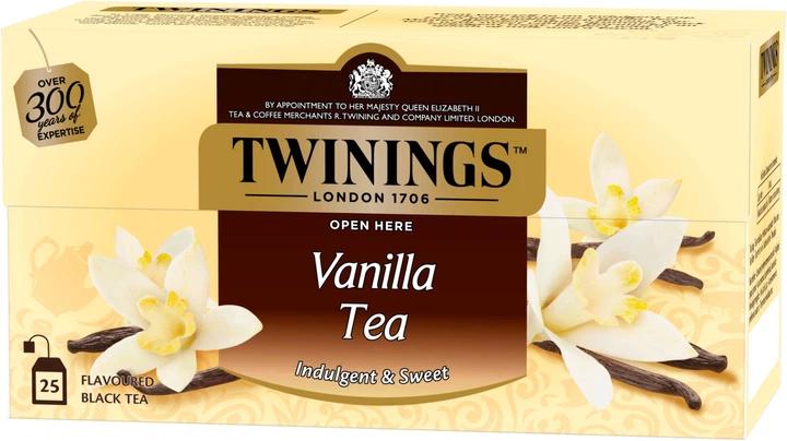 Чай черный Twinings с ароматом ванили 25 пакетиков (twn1023)