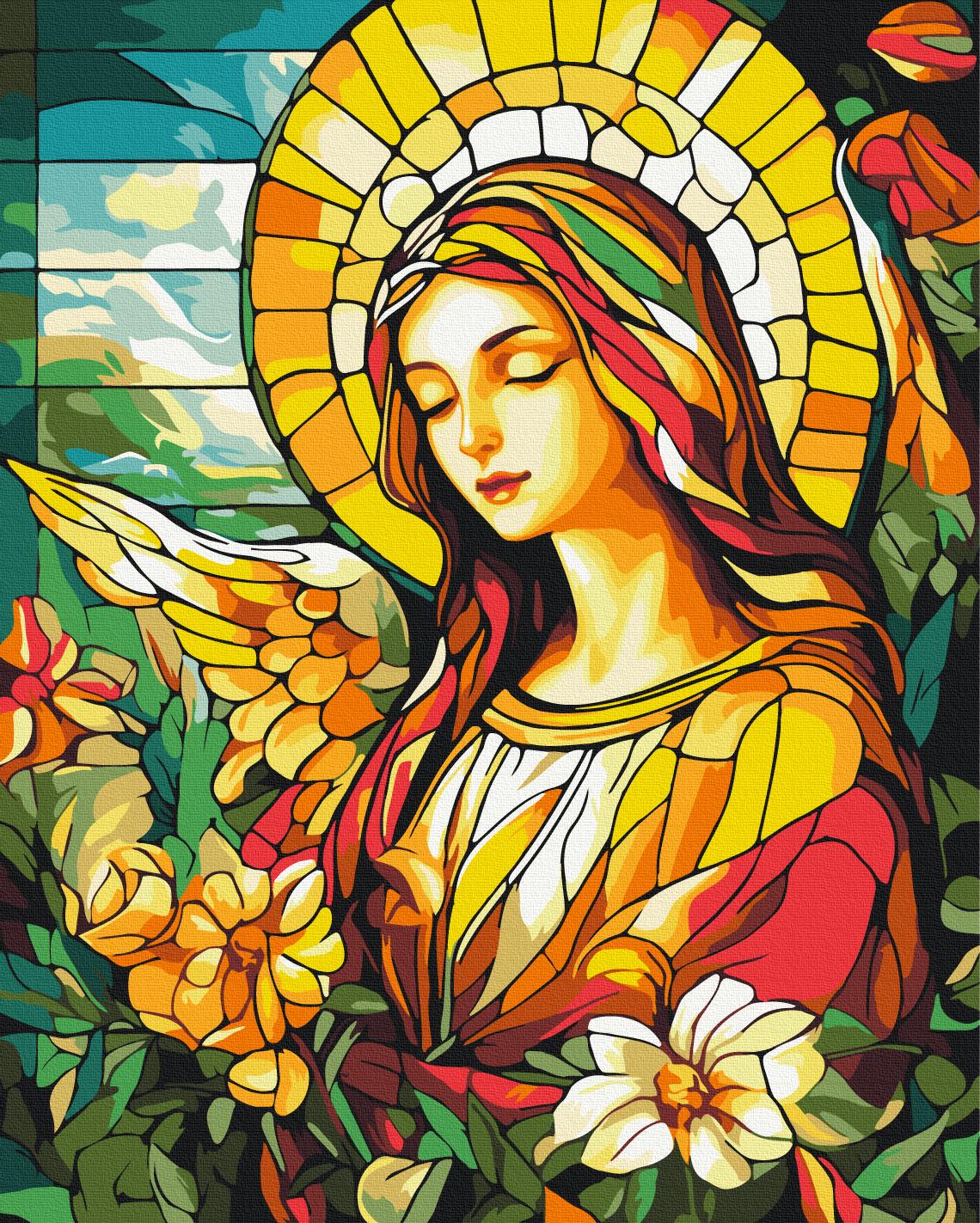 Картина по номерам Brushme Ангел света 40x50 см (BS54294)