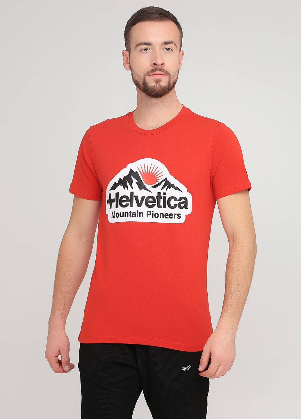 Футболка Helvetica 73-1089x20 мужская S Красный (177346)