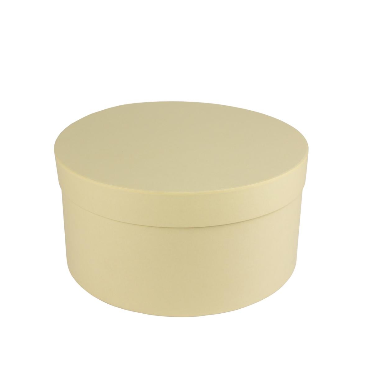 Коробка Perfectbox цилиндрическая матовая 13х25х25 см Кофейный (251325)