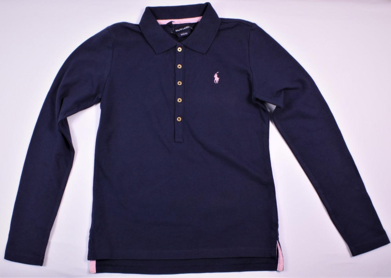 Поло для підлітків з рукавом Polo Ralph Lauren Children 12 років Синій (1783101175)