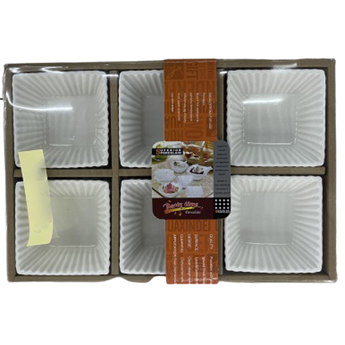 Набір соусниць з порцеляни Stenson R90522 6 шт.