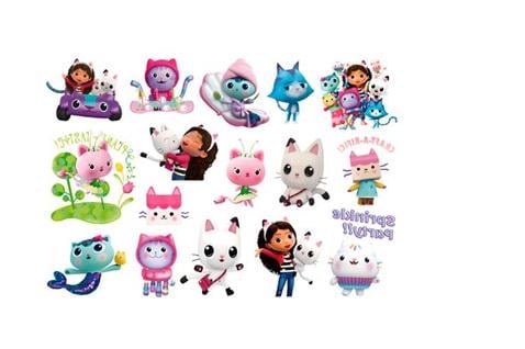 Детские татуировки Gabby's Dollhouse Tattoo Set (3793)