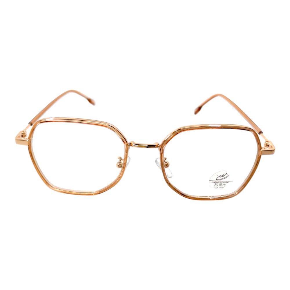 Комп'ютерні окуляри Blue Blocker оправа 89006 NN Золотий/Бежевий - фото 3 Комп'ютерні окуляри Blue Blocker оправа 89006 NN Золотий/Бежевий - фото 3
