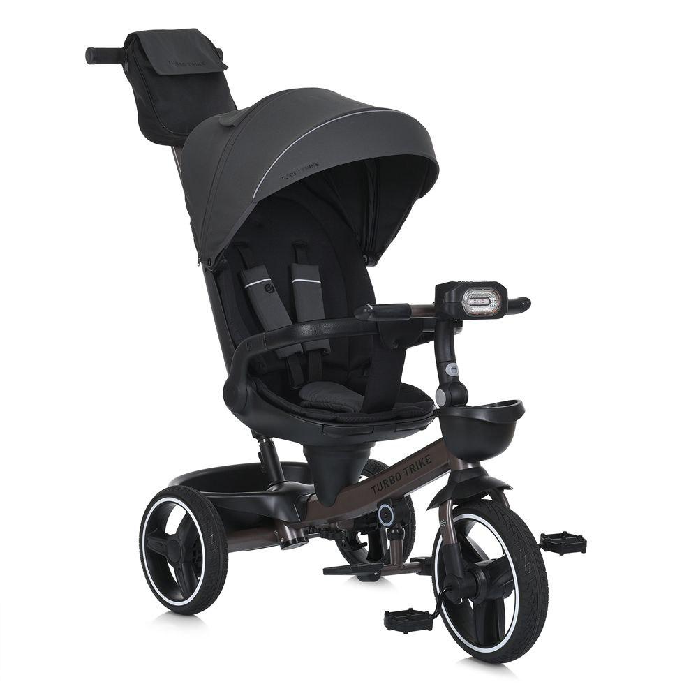 Велосипед детский 3-х колесный Turbo Trike MT 1002-2 от 1,5 до 3 лет поворотное сиденье Графитовый (24604055) - фото 1 Велосипед детский 3-х колесный Turbo Trike MT 1002-2 от 1,5 до 3 лет поворотное сиденье Графитовый (24604055) - фото 1
