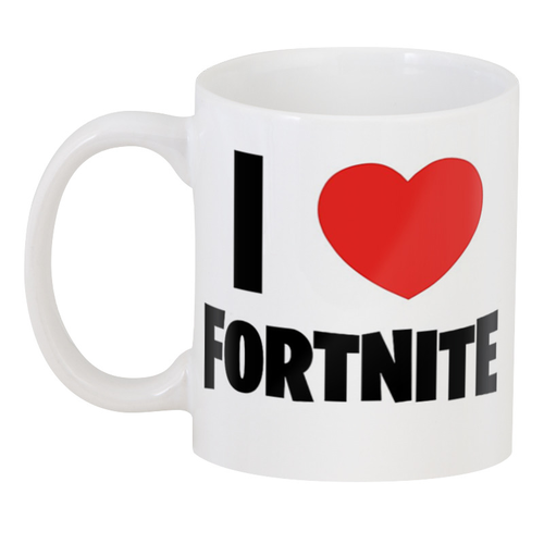 Чашка Gee! Fortnite Фортнайт I love Fortnite FT.02.34