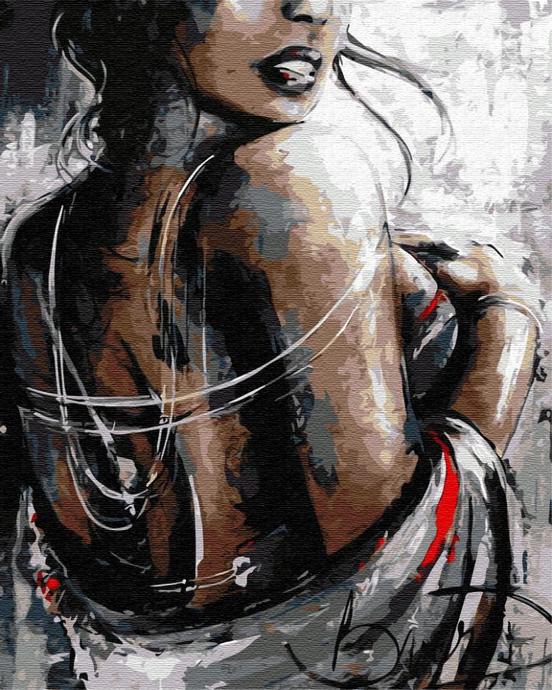 Картина по номерам Brushme В ожидании (GX9014) Картина по номерам Brushme В ожидании (GX9014)