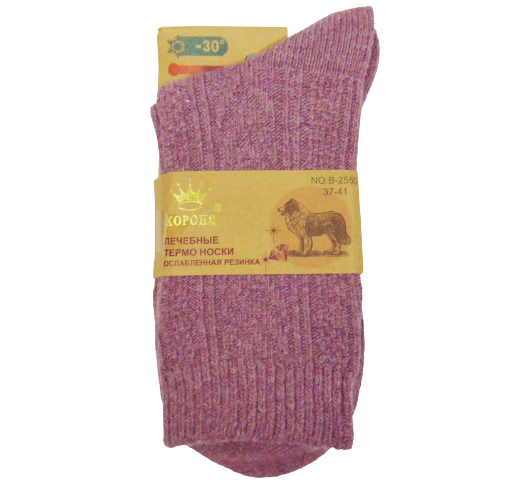 Носки термо лечебные Корона 2550 с ослабленной резинкой верблюжья шерсть р. 37-41 Сиреневый (1675954984) Носки термо лечебные Корона 2550 с ослабленной резинкой верблюжья шерсть р. 37-41 Сиреневый (1675954984)